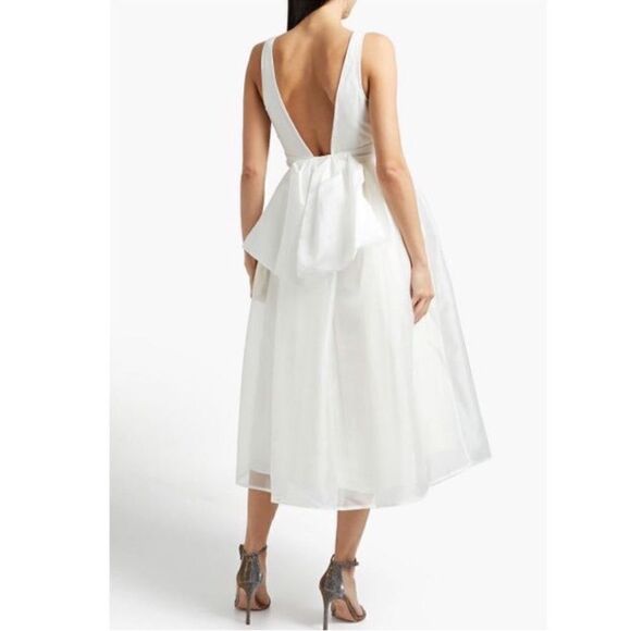 Sachin + Babi SACHIN & BABI BHLDN
Carmina bow-embellished gathered organza/size8 - Picture 1 of 7